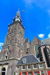 Fototapeta na wymiar Oude Kerk Amsterdam