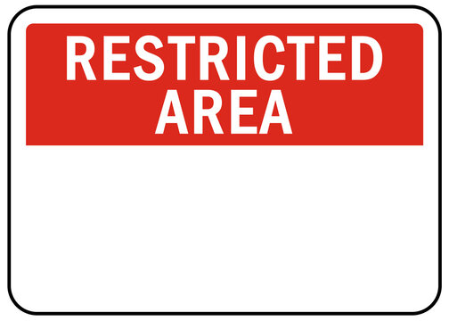 Keep out sign private property danger warning custom text