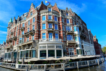 Denkmalgeschützte Architektur in Amsterdam