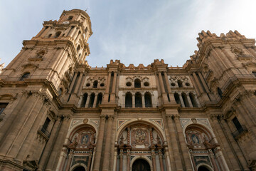 Fototapeta premium Málaga Cathedral in Malaga, Spain