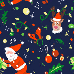 Christmas pattern. Seamless - 543073578