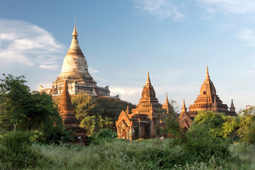 Bagan, Pagode Shwesandaw, Myanmar