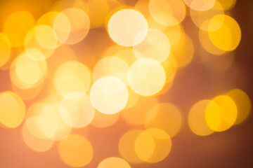 abstract background with christmas bokeh