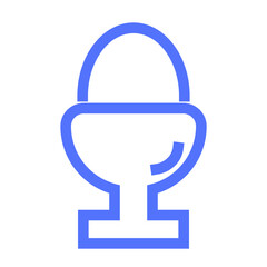 Obraz premium food organic protein line icon