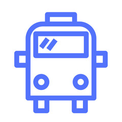 bus chart maps picture plan line icon