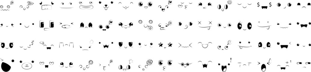 Smile icons collection vector illustration design