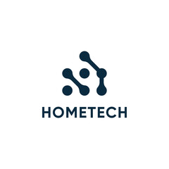 Tech house logo design inspiration