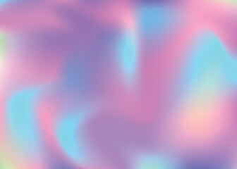 Pearlescent Texture. Metal Vector. Neon Minimalist Brochure. Violet Soft Background. Liquid Cover. Holographic Gradient. Hologram Background. Bright Fluid. Purple Pearlescent Texture