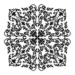 Oriental vector damask patterns for greeting cards and wedding invitations.