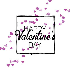 Valentine Sale Card. Abstract Border For Anniversary. Romance Frame. Rose Happy Backdrop. Beautiful Wallpaper For Celebration. Red Wedding Design. Pink Valentine Sale Card.