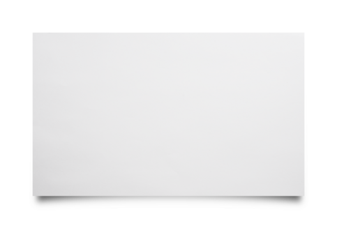 piece of note paper isolated