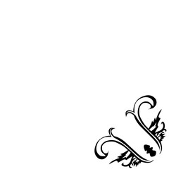 corner ornament set for decoration