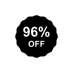 Discount offer icon vector design templates