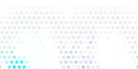 Light pink, blue vector template with circles.