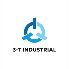 Letter TTT logo icon design template elements