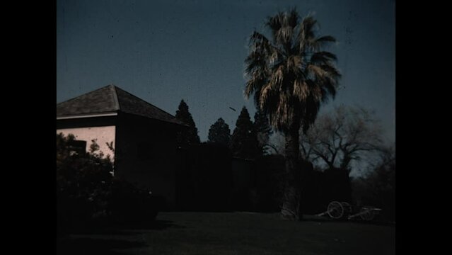 Sutters Fort Signage 1949 - A hand made title card followed by the actual signage for Sutters Fort in Sacramento