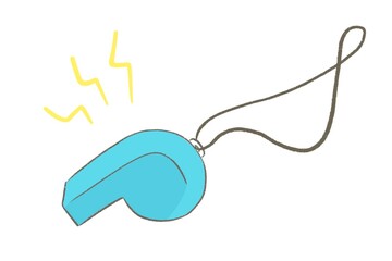 ブルーのホイッスル(単品)ホイッスル