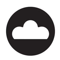 cloud icon on button