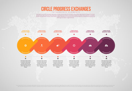 Circle Progress Exchanges Infographic