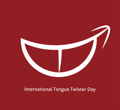 International Tongue Twister Day Poster
