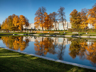 Catherine Park (Tsarskoye Selo). Catherine Palace.