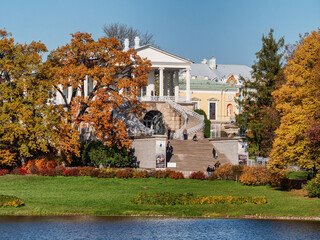 Obraz premium Catherine Park (Tsarskoye Selo). Cameron's Gallery.