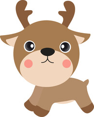 Reindeer Cartoon Christmas