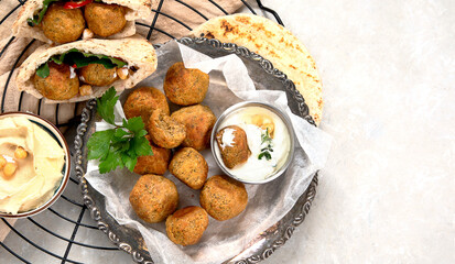 Middle eastern, arabic dishes.