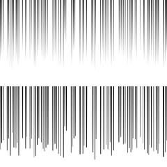 ショック、落ち込むシーンの縦線・効果線の背景素材セット（背景色なし）