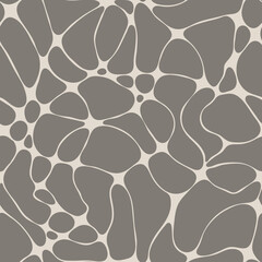 Abstract seamless pattern. Neirographic waves.