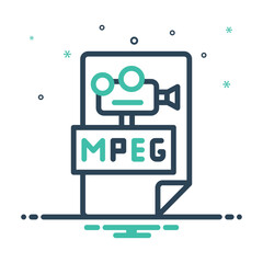 Mix icon for mpegs 