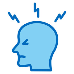 tired,stress,pain,headache,migraine icon