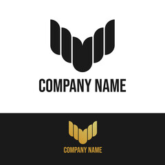 luxury company logo template