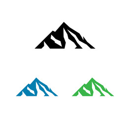 Vector Simple Mountain Logo