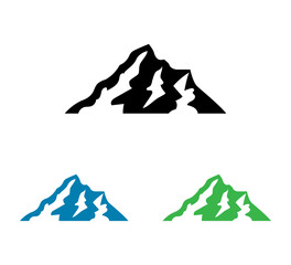 Vector Simple Mountain Logo