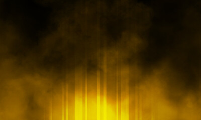 Ray of light on black background	
