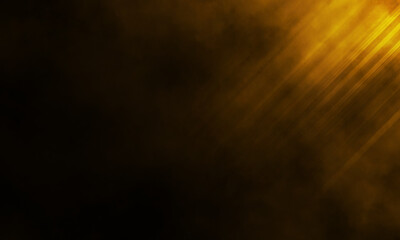 Ray of light on black background	
