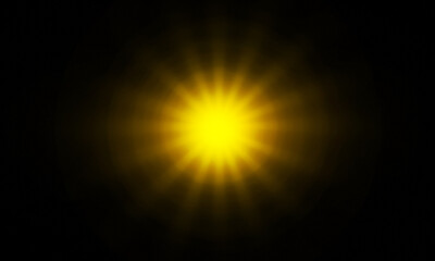 Light flare. Glowing light explodes. Light effect. ray. shining sun bright flash. Special lens flare light effect.	
