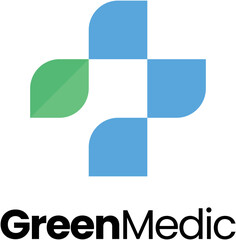 Cross Medical Symbol Suitable for Health Business or Medical Clinic Company Design Logo Vector