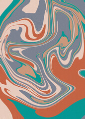 Colorful abstract marbling background