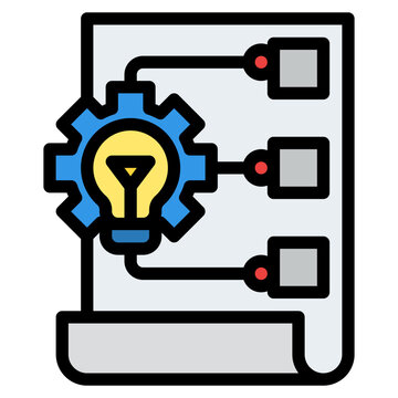 implementation design thinking practical process knowledge icon