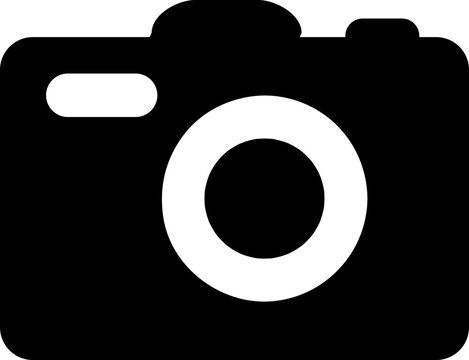 Photo camera vector icon on white background.eps