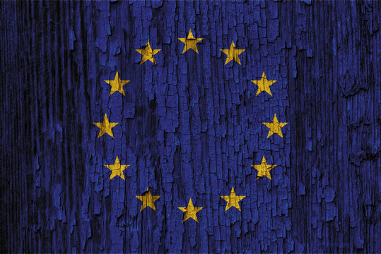 Europa Flagge Stock Illustration 445691
