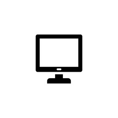 monitor icon design vector template