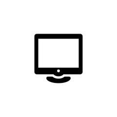 monitor icon design vector template
