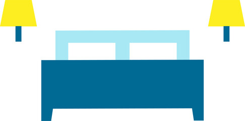 King size bed, Icon.