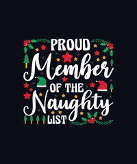Unique style modern Christmas typography design