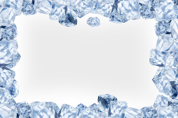 Fototapeta premium Ice cubes