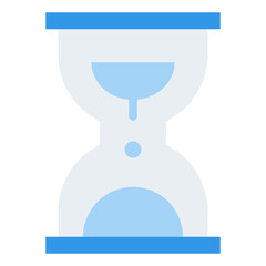 hourglass date time schedule icon