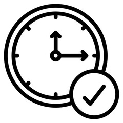 success time date time schedule icon